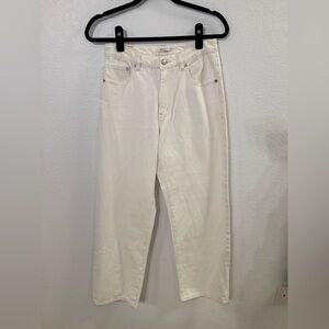 MARLE Wide Leg Denim Jeans Size 8 - 100% Organic Cotton